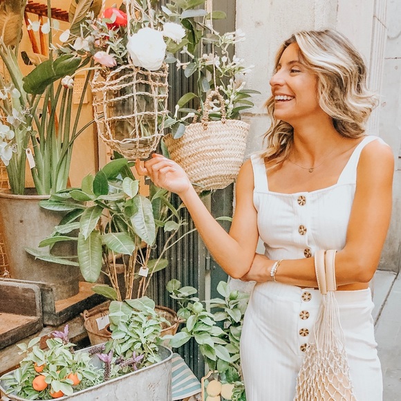 Barcelona Ribbed Button Top - Picture 1 of 5